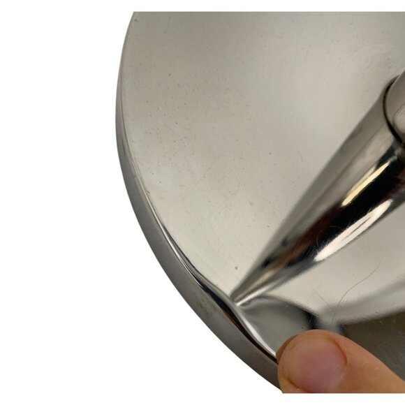 Stainless Steel Paper Towel Holder With Weighted Base X10687 Minimalism Modern - Picture 6 of 8